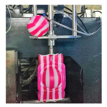 Doppia palla dell'oceano di colore che rende ad estrusione del macchinario la macchina dello stampaggio mediante soffiatura