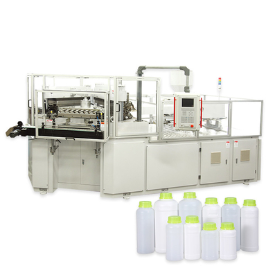 Macchina di plastica dello stampaggio mediante soffiatura dell'iniezione per le bottiglie chimiche dell'antiparassitario