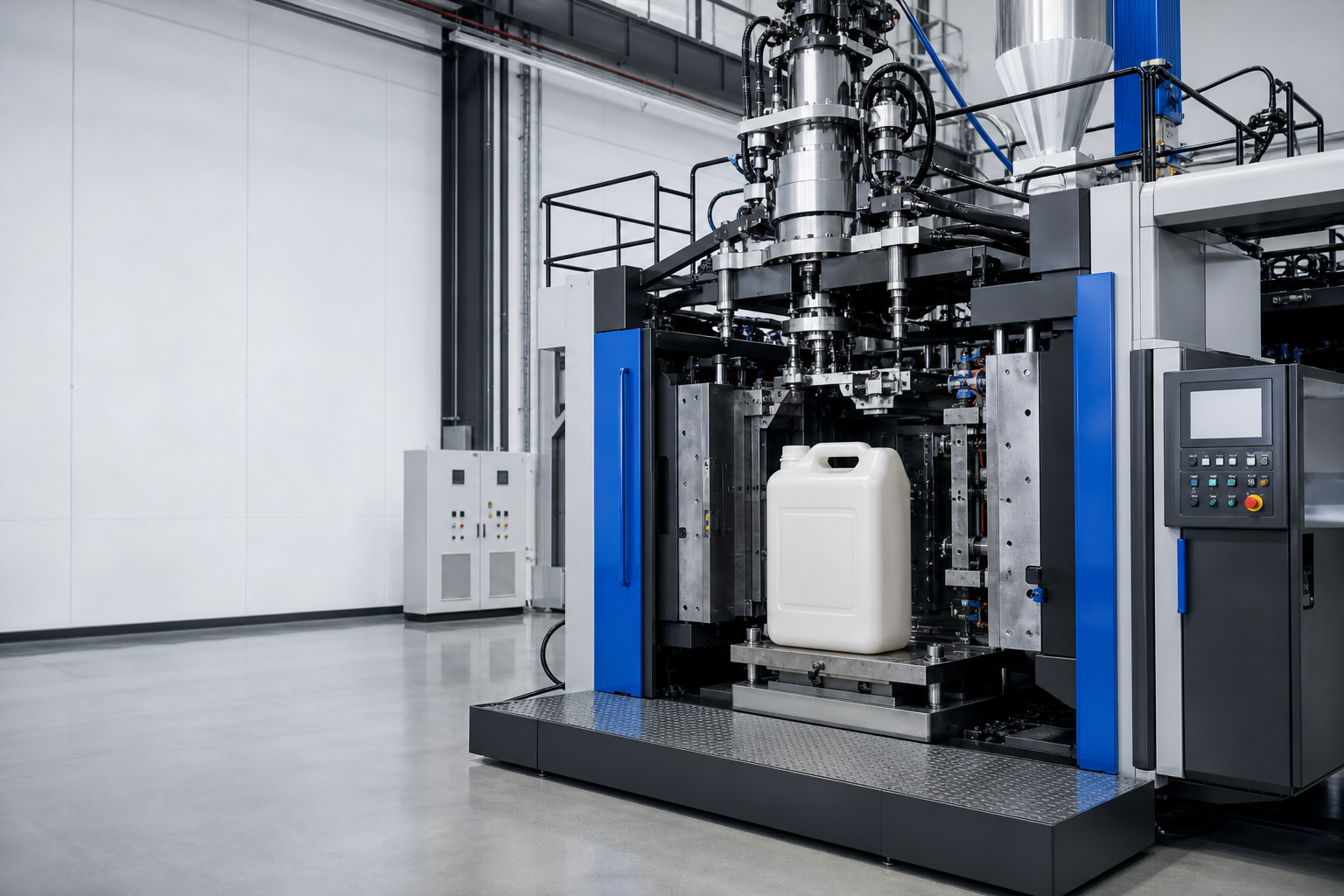 Ultimi blog aziendali su How to Choose the Right Extrusion Blow Molding Machine for 20L–30L HDPE Jerry Cans