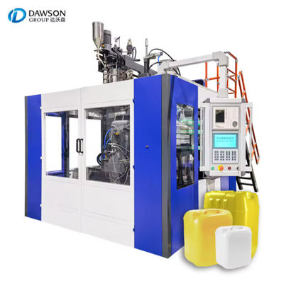 comprare 10L 20L 25L 30L Jerrycan stack bottle lubrificant oil Double Station Extrusion Blow Molding Machine online manufacture
