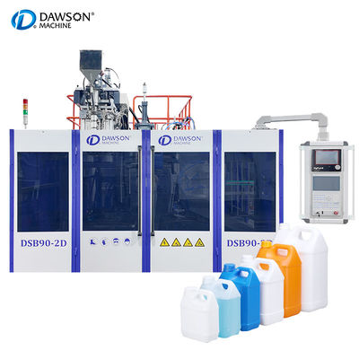 comprare 4L 5L 10L 4 Gallone Jerrycan Blow Molding Machine HDPE Extrusion Blow Molding Machine online manufacture