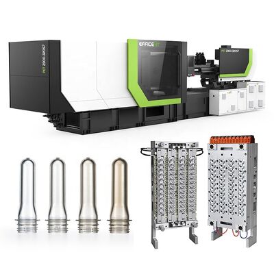 comprare 48 Macchina per lo stampaggio a iniezione di preforma di PET a cavità con servomotore e alta produttività a velocità di vite da 0 a 200 rpm online manufacture