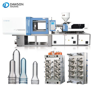 comprare Macchina per lo stampaggio a iniezione di preforma di PET con pressione di iniezione di 160 Mpa, alta produttività e peso della macchina di 13,8 t online manufacture