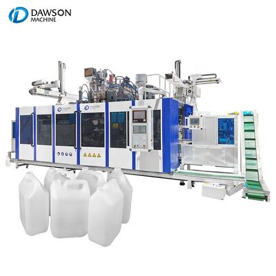 comprare DSB90II Doppia stazione doppia testa di estrussione a soffiatura per la produzione di scatole di 5L in HDPE online manufacture