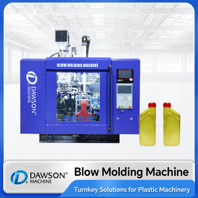 comprare Macchinari personalizzati di Dawson della macchina dello stampaggio mediante soffiatura dell'estrusione del tamburo dell'olio di plastica 10L-30L per i contenitori di HDPE/PP online manufacture