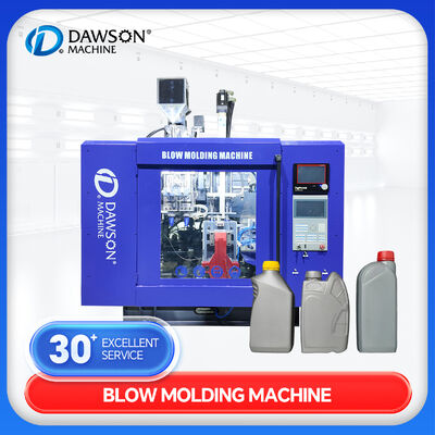 comprare Macchina di stampaggio a soffiatura ad estrusione a barile di olio lubrificante HDPE completamente automatica Dawson per la produzione sostenibile di plastica online manufacture
