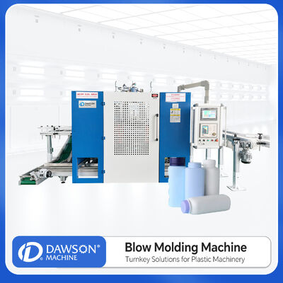 comprare Alta efficienza doppia stazione automatico bottiglia moltiplicatore a soffiatura per la produzione di bottiglie di plastica online manufacture
