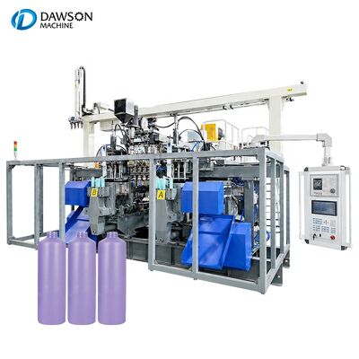 comprare 1L Capacità doppia stazione bottiglia Blow Molding Machine con Siemens PLC per bottiglie di cosmetici e detersivi online manufacture