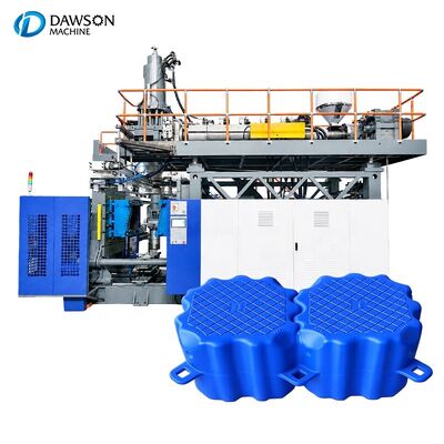 comprare Macchina di stampaggio a soffiatura ad estrusione ad alta densità di HDPE per la produzione di cubi galleggianti con uscita di 200 kg/h online manufacture