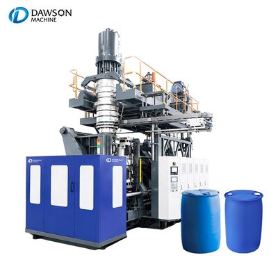 buy Macchina per soffiaggio di botti in plastica HDPE automatica da 200L, attrezzatura per la produzione di fusti per olio lubrificante online manufacture