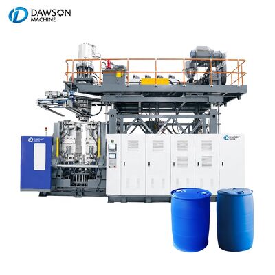 buy Automatica 200L Plastic Drum Blow Molding Machine Double Ring Barrel Machine per impianto di verniciatura di lubrificanti chimici online manufacture