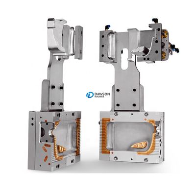 comprare Processo di soffiatura in forma di plastica 5L Jerry Can Oil Bottle Auto che sbava la muffa del processo di soffiatura in forma online manufacture