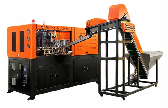 qualità  4 Cavity Pet Bottle Blow Molding Machine Water Fully Automatic Fabbrica