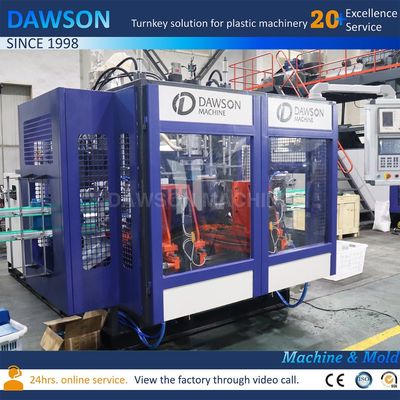 Macchina per lo stampaggio a soffiatura da estrusione di bottiglie in HDPE da 5L