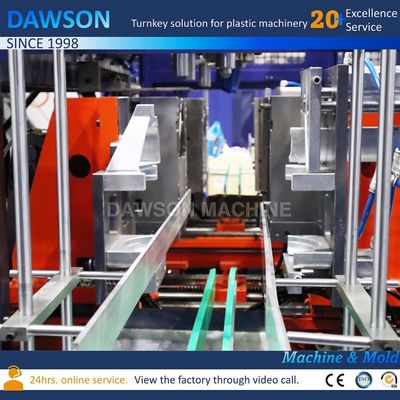 Macchina per lo stampaggio a soffiatura da estrusione di bottiglie in HDPE da 5L