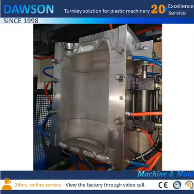 2L 5L Automatic Extrusion Blow Moulding Machine Lubrificante HDPE Bottiglia Piccola Manifattura Fabbricazione chimica