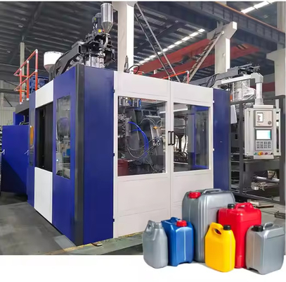 Macchina di stampaggio a soffiatura ad estrusione di plastica ad alta velocità Hdpe 2L 3L 4L Lavaggio detersivo
