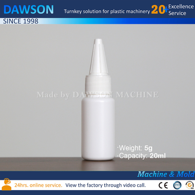 20 ml 30 ml Piccole bottiglie di plastica PP PE Fabbricazione di macchine