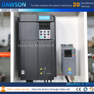 10L 15L 20L Jerry Can Extrusion Blow Molding Machine Linea di produzione
