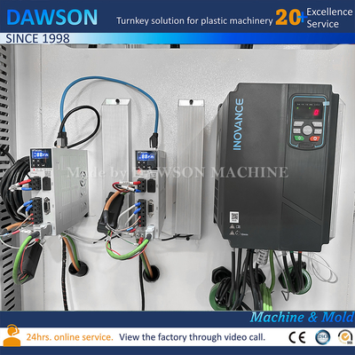Alta velocità 220L Double Ring Oil Chemical Drum Tank Extrusion Blowing Making Machine