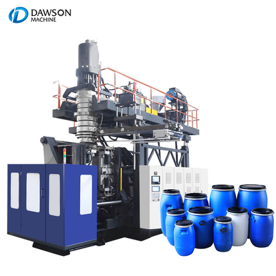 Alta velocità 220L Double Ring Oil Chemical Drum Tank Extrusion Blowing Making Machine