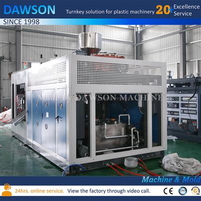Facile da utilizzare Extrusion Blow Molding Machine 2L 3L Lavaggio detersivo