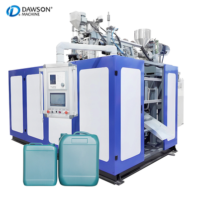 Alta velocità HDPE 5L Jerrycan Plastic Extrusion Blow Molding Machine