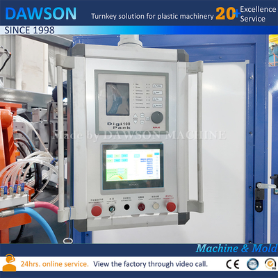 10L stackable tamburo Hdpe Canister Blow Molding Machine estrussione Blow Molding Machine