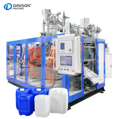 Vendita calda HDPE 1L 2L 5L 10L Jerry può bottiglia di olio lubrificante macchina di produzione di estrussione macchina di stampaggio a soffio