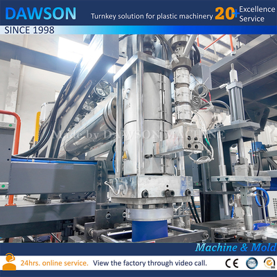Materiale grezzo Plastico 20L Euro Adblue Canister Single Die Head Extrusion Moulding Making Machine
