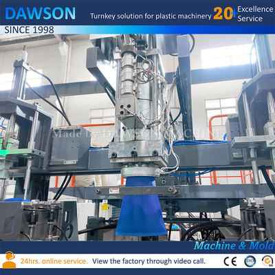 Modellazione automatica di bottiglie di plastica in HDPE Jerry Can ADBlue Canister Extrusion Blow Molding Machine