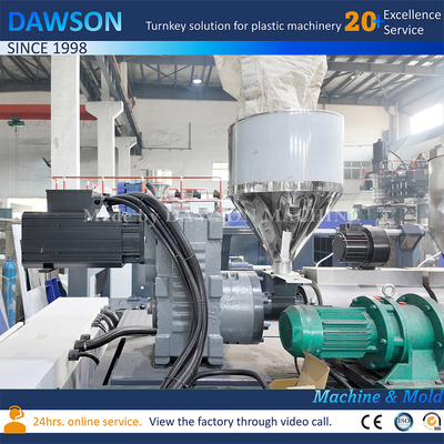 HDPE Wide Neck Medical Chemical Package Plastic 1400ml Bottiglia Extrusion Blow Molding Machine