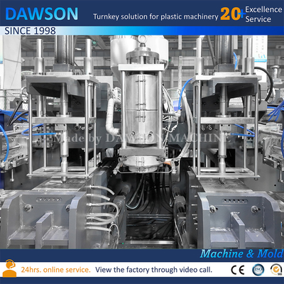 HDPE Wide Neck Medical Chemical Package Plastic 1400ml Bottiglia Extrusion Blow Molding Machine