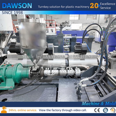 HDPE Wide Neck Medical Chemical Package Plastic 1400ml Bottiglia Extrusion Blow Molding Machine