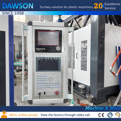 Alta velocità 2L 3L Jerrycan Blow Molding Machine Bottiglia di produzione di estrusione Plastic Blowing Moulding Machine