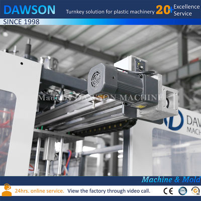 Macchina professionale per soffiaggio di bottiglie per lavanderia, macchina per estrusione-soffiaggio