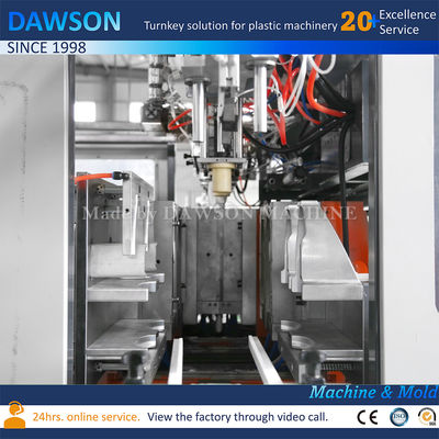 Macchina professionale per soffiaggio di bottiglie per lavanderia, macchina per estrusione-soffiaggio