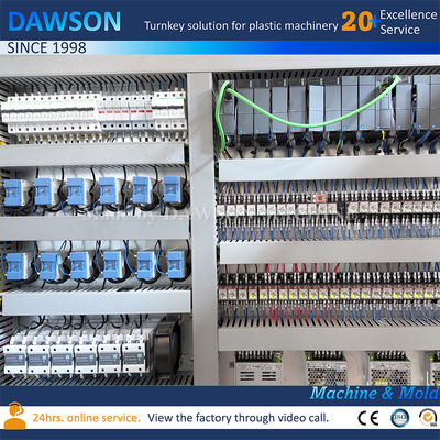 TEEE/PE/PP/TPV Linea di produzione per tubo condotto di aspirazione dell'aria per auto, macchina per la fabbricazione di plastica con servomotore