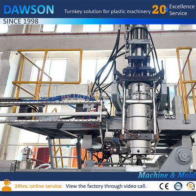 TEEE/PE/PP/TPV Linea di produzione per tubo condotto di aspirazione dell'aria per auto, macchina per la fabbricazione di plastica con servomotore