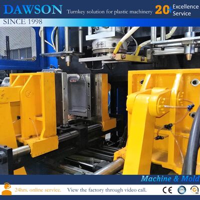 Macchina per soffiaggio di plastica HDPE PP per la produzione di taniche da 5 litri, flaconi di olio motore e contenitori chimici