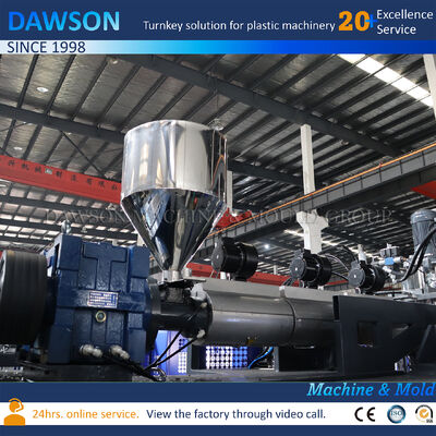 85mm diametro di vite 110kN forza di attacco plastica Hdpe Lavatorio detersivo bottiglia di produzione di estrusione Blow Molding Machine