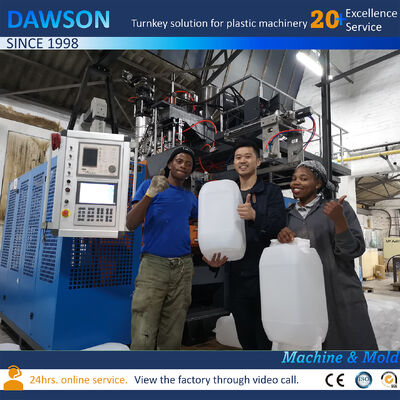 ABLB80-25L 8.5 Ton Macchina per la produzione di taniche e fusti in plastica per bottiglie, estrusione soffiaggio, 10L 15L 20L 25L 30 Litri