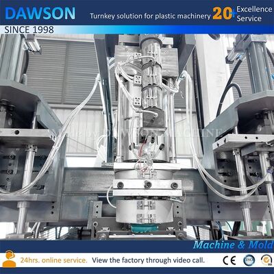 130 kg all'ora Macchina di stampaggio a soffiatura per estrussione per HDPE 5L Jerrycan High Speed Plastic Manufacturing