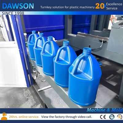Screw LD Ratio 24 11kw Oil Pump Motor Power HDPE Jerry Can Bottle Blowing Machine 10 15 20 25 30L Extrusion Blow Molding Machine