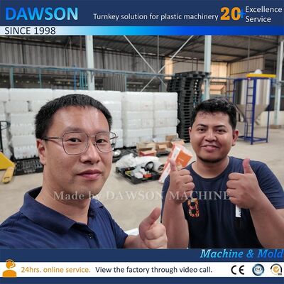 Long Service Life Fully Automatic Plastic Chair Making Machine Plastic Bus Chair Extrusion Blow Molding Machine Output 350 Kg H