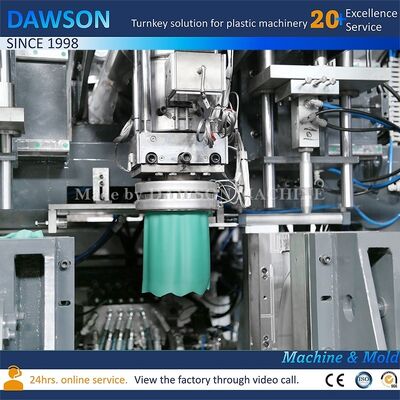 Materiale da stampo in alluminio con berillio rame 5L 8L 10L macchina per soffiare bottiglie di plastica tempo di ciclo della macchina HDPE 21,6 secondi