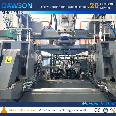 270 kN Forza di attacco EVA completamente automatica 10L 15L 20L 25L 30L HDPE Jerry Can Drum Extrusion Blow Molding Machine