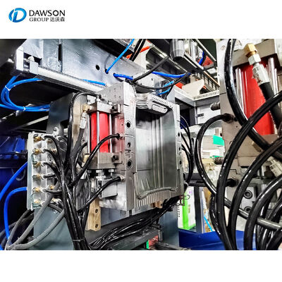 Macchina per soffiaggio a estrusione con servomotore idraulico per la produzione di taniche di plastica HDPE da 20 litri, bottiglie di olio, stazione singola