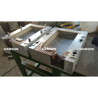 Macchina per soffiaggio estrusione da 6kw per riscaldamento a vite per taniche in HDPE PP, bottiglie di latte, lubrificanti, 5L, consumo d'aria 0.6