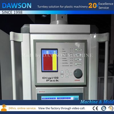 Macchina per soffiaggio di bottiglie in HDPE a 440V con pressione dell'aria di 0,8 Mpa per flaconi cosmetici in plastica